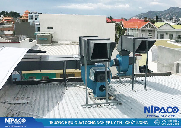 Công dụng của Quạt ly tâm hút khói