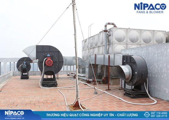 Quạt ly tâm công nghiệp