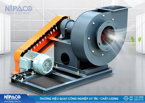 Quạt ly tâm công nghiệp truyền động gián tiếp