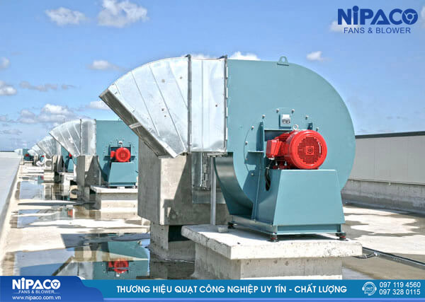 Quạt ly tâm công nghiệp PCCC