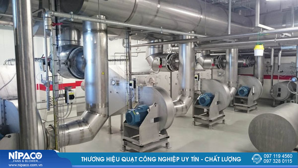 Tính toán lựa chọn Quạt công nghiệp ly tâm phù hợp