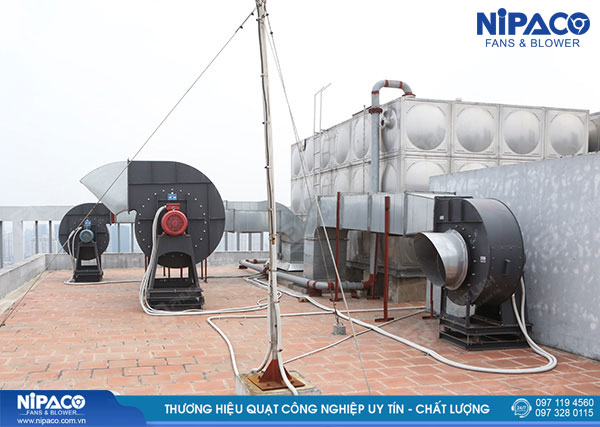 Quạt ly tâm công nghiệp