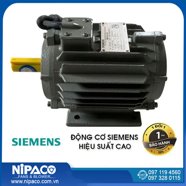 Quạt hút composite 1460x1460 cánh nhôm đúc dây đai mắc xích 14 Động cơ SIEMENS hiệu suất cao
