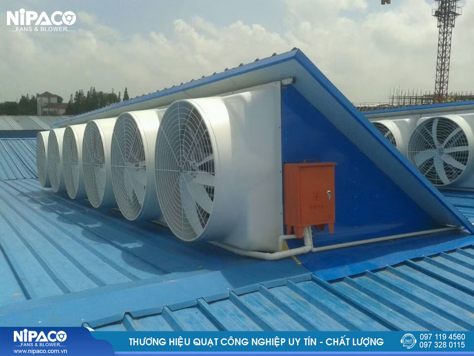 Quạt thông gió Composite Nipaco - Giá tốt chất lượng