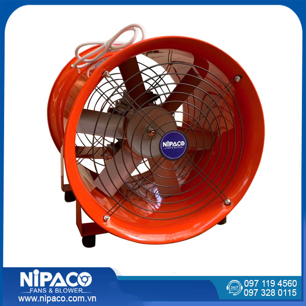 Quạt hút công nghiệp xách tay Nipaco SHT-40 10 Quạt hút công nghiệp xách tay Nipaco SHT-40