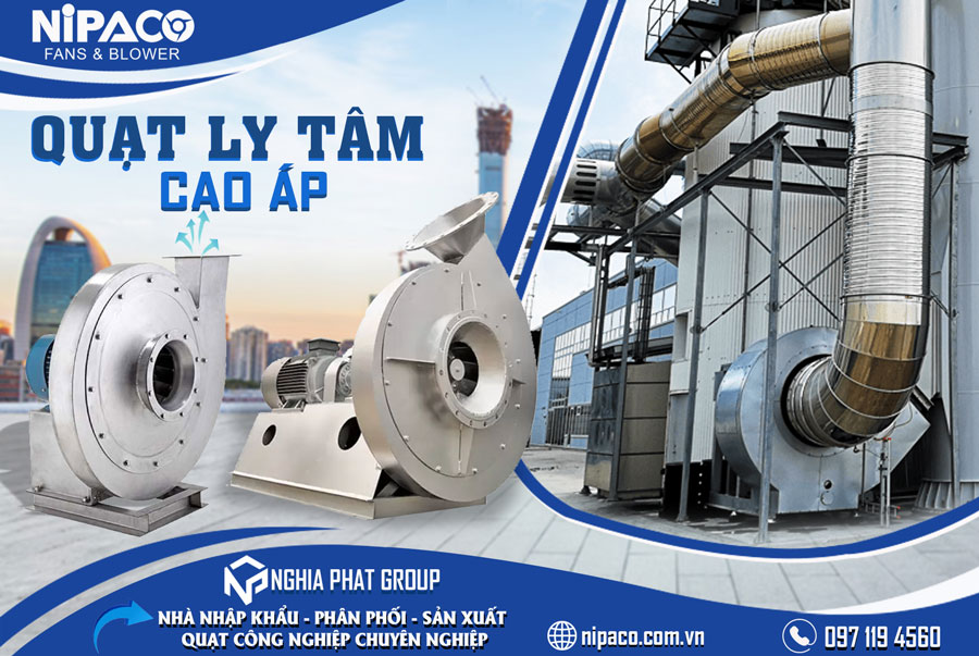 Quạt ly tâm cao áp Nipaco