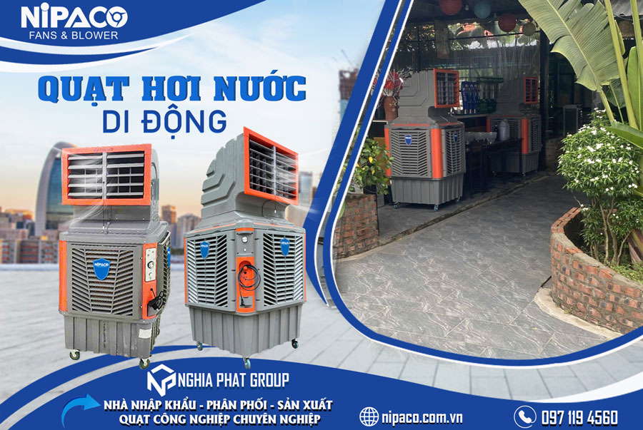 Quạt hơi nước di động Nipaco