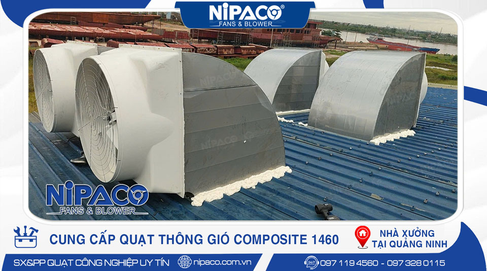 Cung cấp Quạt thông gió composite giá tốt, chất lượng