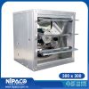 Quạt hút công nghiệp vuông 300x300 Nipaco