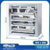 Quạt hút công nghiệp vuông 500x500x320mm