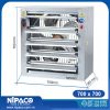 Quạt hút công nghiệp vuông 700x700x380mm