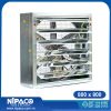 Quạt hút công nghiệp vuông 800x800x400mm