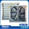 Quạt hút công nghiệp vuông 800x800 Nipaco