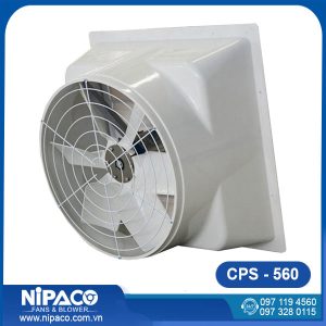 Quạt hút công nghiệp composite 560x560