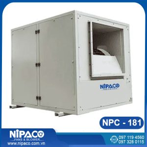 Quạt ly tâm hộp tiêu âm Nipaco NPC-181 0.55-37KW