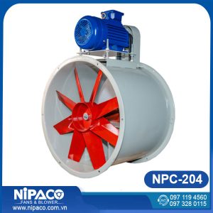 Quạt công nghiệp hướng trục gián tiếp Nipaco NPC-204