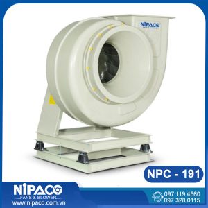 Quạt ly tâm vỏ nhựa composite Nipaco NPC-191