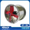 Quạt thông gió tròn Nipaco D200 SF-2B