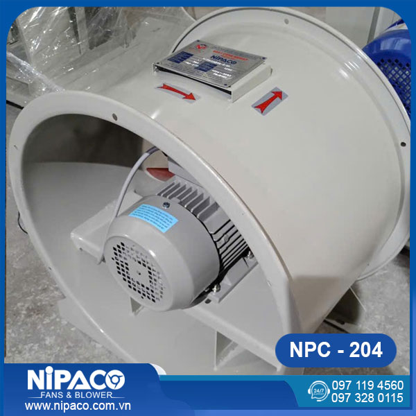 Quạt công nghiệp hướng trục Nipaco NPC-204-5A 6 Quạt hướng trục công nghiệp Nipaco