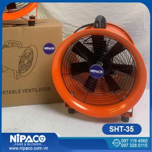 Quạt hút công nghiệp xách tay Nipaco SHT-35