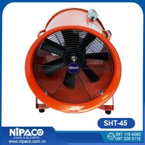 Quạt hút công nghiệp xách tay Nipaco SHT-45