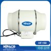 Quạt thông gió nối ống HF-100 Nipaco 7 Quạt thông gió nối ống HF-150 Nipaco
