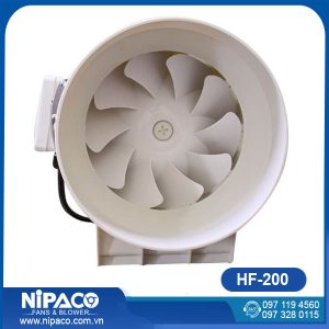 Quạt thông gió nối ống HF-200 Nipaco