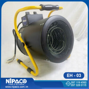 Quạt sấy gió nóng 3KW Nipaco EH-03