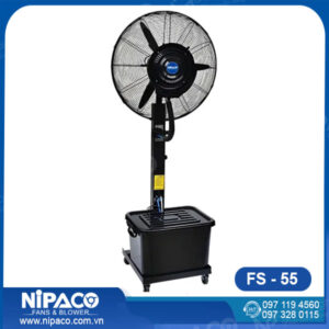 Quạt phun sương công nghiệp đứng Nipaco FS-55
