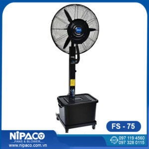 Quạt phun sương công nghiệp đứng Nipaco FS-75