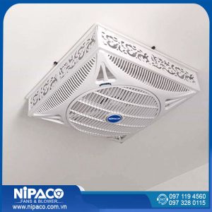 Quạt ốp trần hộp Nipaco 600x600